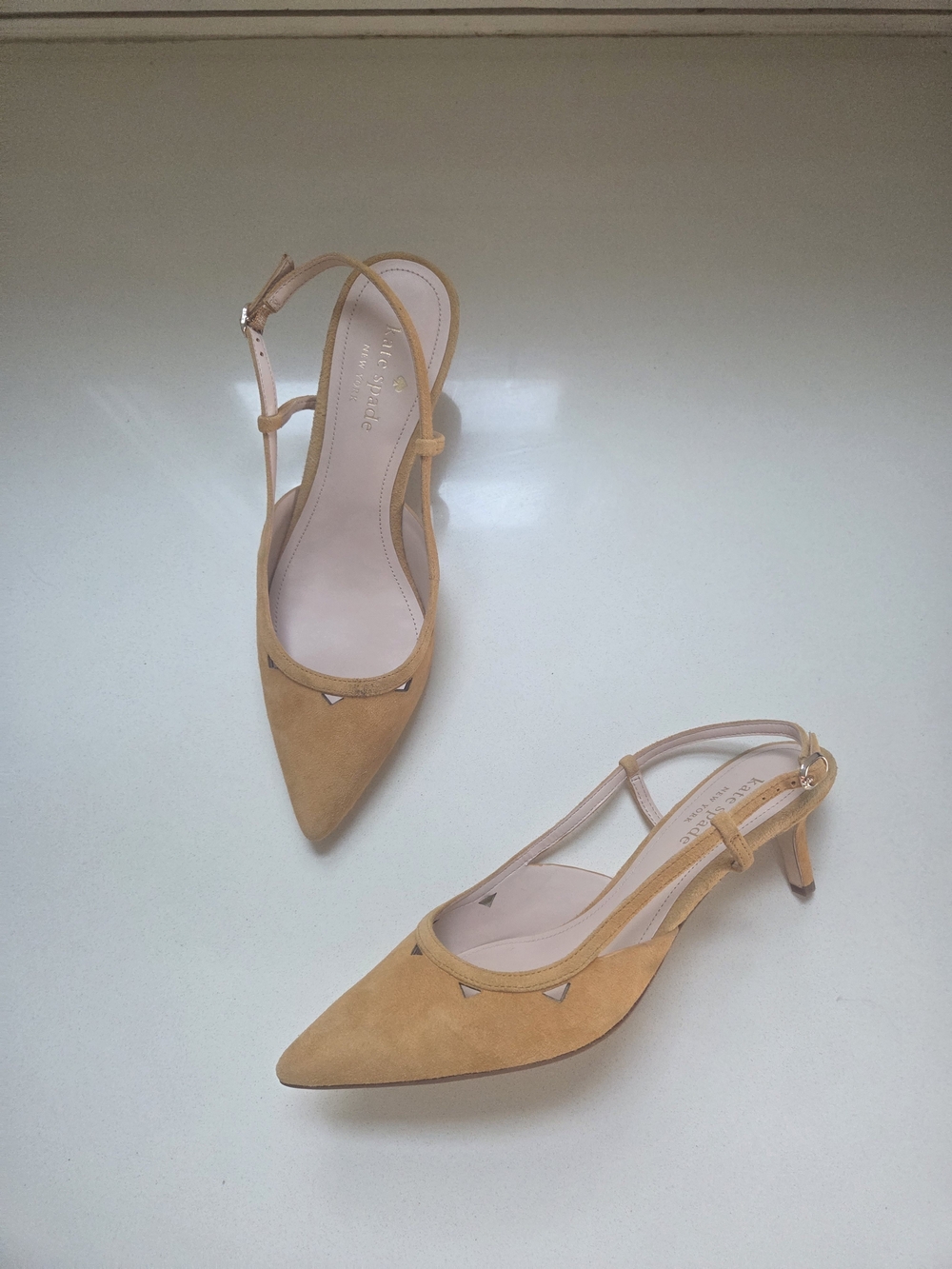 Kate Spase Veyda Slingback Kitten Heel